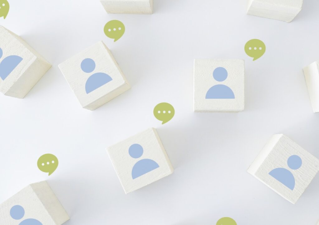 評判をコメントしているイメージ